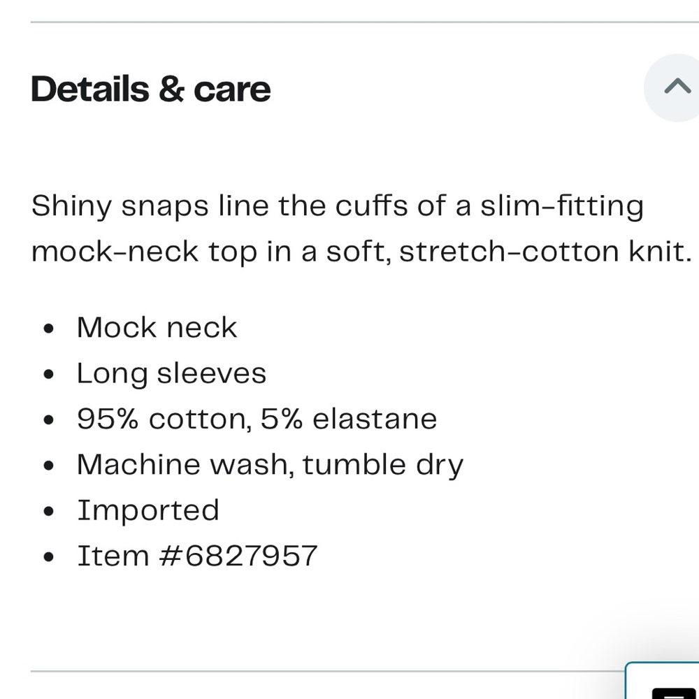 New We the Free Freya Mock Neck Thermal Top - Picture 8 of 11